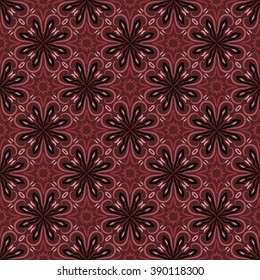 Abstract floral seamless pattern. This pattern can be used for wallpaper, pattern fills, web page background, surface textures. Vector illustration
