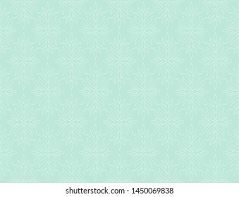 Abstract floral seamless pattern. Vector art deco texture. Geometric minimalist background.