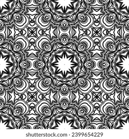 abstract floral seamless pattern. vector background.