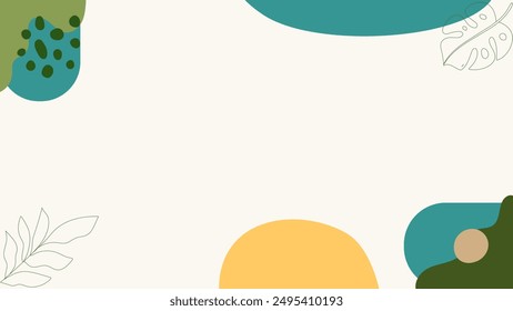 abstract floral seamless pattern. vector illustration for social media design.