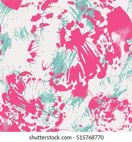 Abstract floral seamless pattern. Vector illustration.