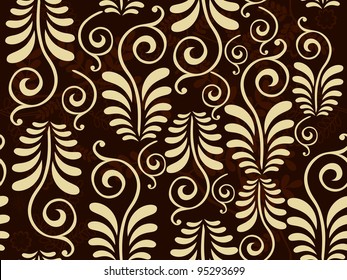 Abstract floral seamless pattern. vector illustration. Please see for more similar images in my gallery.