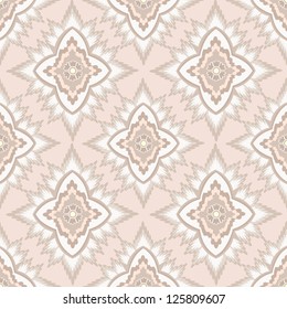 Abstract Floral Seamless Vector Background Texture. Seamless pattern with lightning ornament on white background