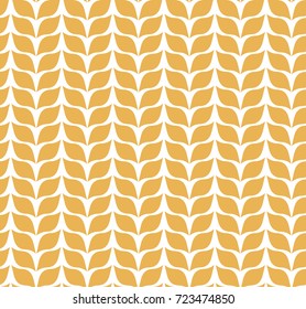 Abstract Floral Seamless Vector Pattern. Geometric texture. Repeating background.