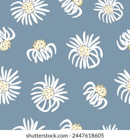 Abstract floral surface pattern seamless background vector illustration for fashion,fabric,wallpaper and print design
