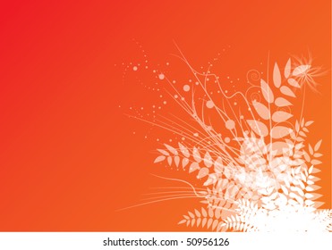 abstract floral vector background