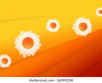 abstract floral vector background with copy space. Eps10
