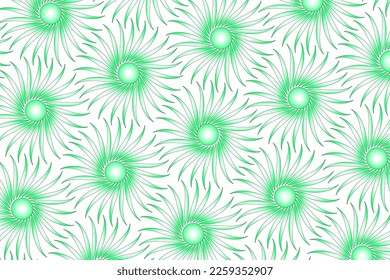 Abstract floral vector background with gradient colors