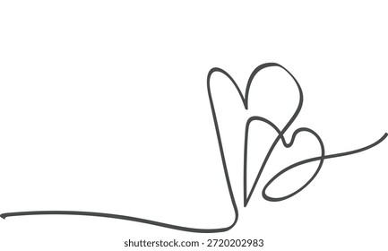 Abstractas fondo de Vector floral con corazones y Elementos de diseño románticos.