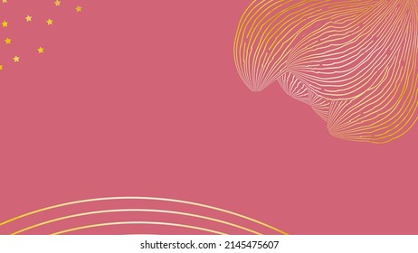 abstract floral vector background illustration