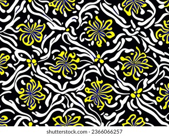 abstract floral vector backgrounds. High quality vibrant colors modern designs versatile use. 