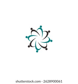 Abstract floral vector design with a blue butterfly on white, showcasing spring blossom and nature's beauty