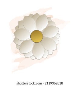 abstract floral vector graphic artwork
