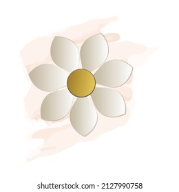 abstract floral vector graphic artwork