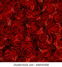abstract floral vector graphic seamless background with roses. Eps10