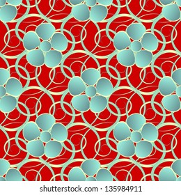  abstract floral vector illustration