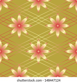Abstract floral vector illustration
