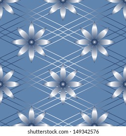 Abstract floral vector illustration