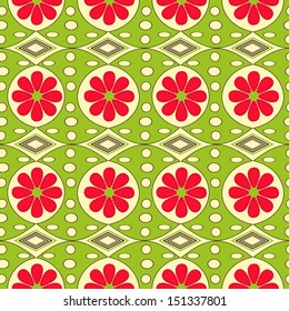 Abstract floral vector illustration
