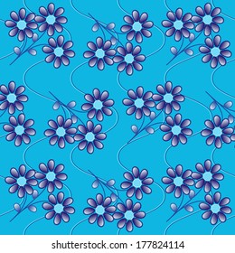 abstract floral vector illustration