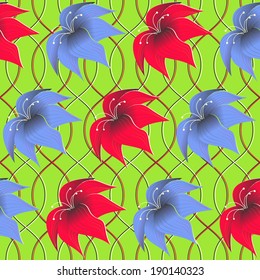 abstract floral vector illustration