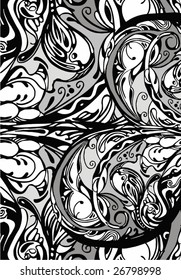 abstract floral vector illustration