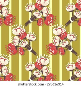  abstract floral vector illustration 