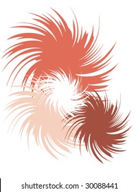 abstract floral vector illustration
