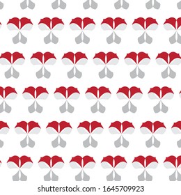 Abstract floral vector pattern design