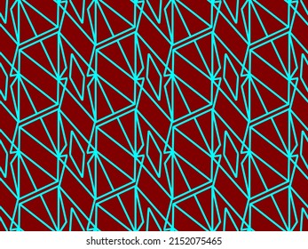 Abstrakte, florale Vektorgrafik nahtlos Muster.