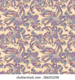 Abstract floral watercolor seamless background. Can be used for swimwear, surf wear, prints for textile, web pages, identity style, printing, cards, wrapping, invitations, etc.