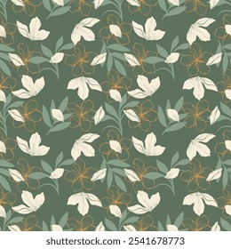 abstract florals, aesthetics, background leaf, botanical design, botanical illustration, botanical print, classic patterns, colorful blooms, decorative flowers, evergreen leaves, exotic leaves, fabric
