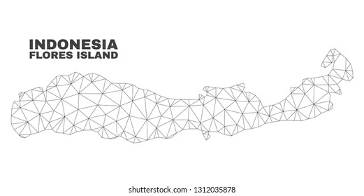 Abstract Flores Island Indonesia - Abstract Flores Island Indonesia Map 260nw 1312035878
