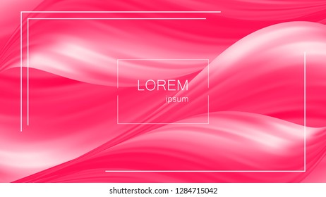 Abstract Flow Background. Fluid Shapes template for placards, banners, flyers, presentations and reports