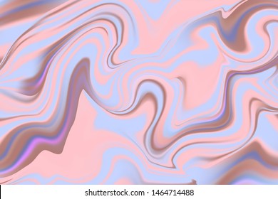 Abstract Flow Background. Fluid Shapes Marble Vector Illustration