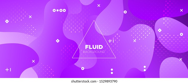 Abstract Flow Design. Light Minimal Poster. Dotted Vector Illustration. Digital Template. Abstract Wave Shapes.  
