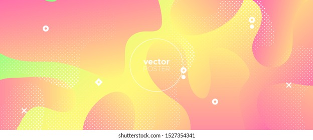 Abstract Flow Design. Red Minimal Poster. Pastel Graphic Wallpaper. Futuristic Motion. Abstract Wave Shapes. Gradient Brochure. Graphic Movement. Digital Template. 3d Fluid Background.