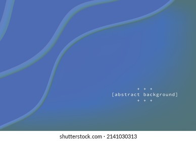 Abstract Flow Line With Curve And Twisted Ocean Theme Background Can Be Use For Notebook Cover Screen Saver Product Label Technology Packaging Tourist Brochure Vector Eps.