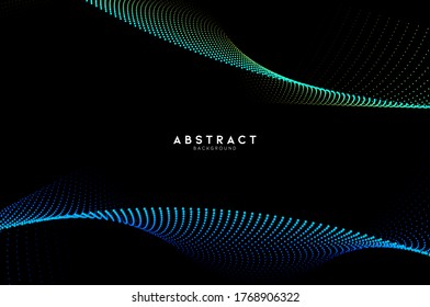 abstract flow line digital technology design concept background and wallpaper, vector eps
