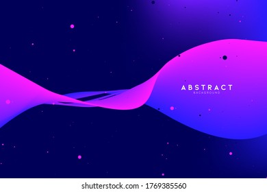 abstract flow line digital technology design concept background and wallpaper, vector eps