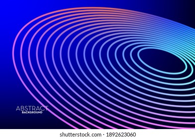 Abstract flow line digital technology, smooth particle wave, big data techno, design concept background and wallpaper, vector eps
