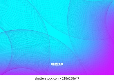 Abstract  flow line digital technology, smooth particle wave, big data techno, design concept background and wallpaper, vector eps
