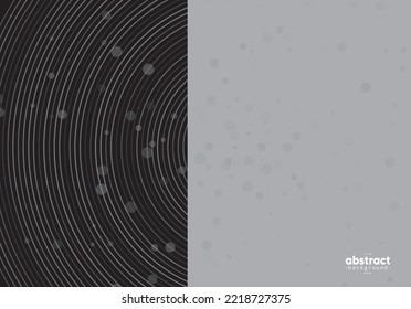 Tecnología digital de línea de flujo abstracta, onda de partículas lisas, tecnología de datos grandes, fondo de concepto de diseño y fondo de pantalla, líneas de onda fluidas modernas. vectores 