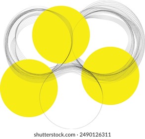 Abstract flow linear fluid round shapes .Curved lines pattern . Music sound wave . Vector illustration