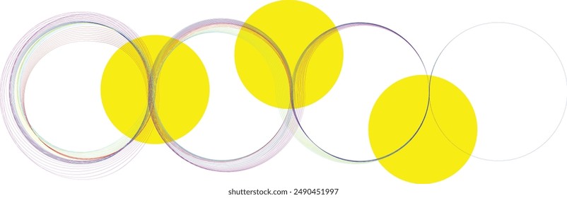 Abstract flow linear fluid round shapes .Curved lines pattern . Music sound wave . Vector illustration
