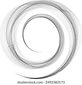 Abstract flow linear fluid  shapes .Curved lines pattern . Music sound wave . Vector illustration