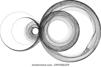 Abstract flow linear fluid  shapes .Curved lines pattern . Music sound wave . Vector illustration