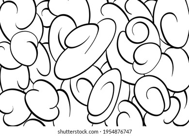 Abstract flow lines background, Curved lines for backgrounds, For backdrop, wallpaper, background, Vector illustration.