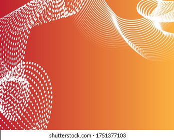 Abstract flow lines background . Fluid wavy shape .Striped linear pattern . Vector illustration