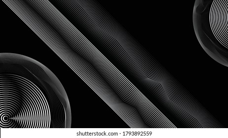 Abstract flow lines background . Fluid wavy shape .Striped linear pattern . Vector illustration